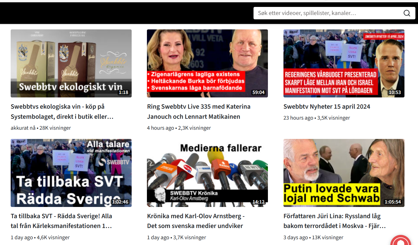 SWEBB TV: Svensk ressurs